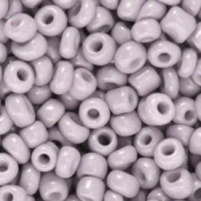 Seed beads 6/0 (4mm) Pastel lilac